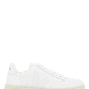 Veja White Leather V 12 Sneakers