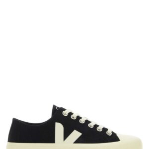 Veja Black Canvas Wata Ii Sneakers