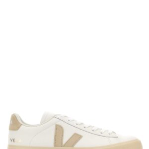 Veja White Chromefree Leather Campo Sneakers