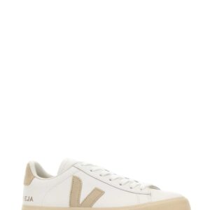 Alternative view of Veja White Chromefree Leather Campo Sneakers