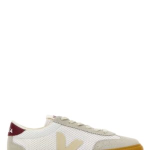 Veja White Mesh Volley Sneakers