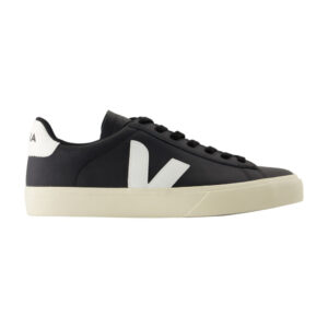 Campo Sneakers In Black And White Chromefree Leather