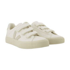 Alternative view of Recife Logo Sneakers Veja White/Beige Leather