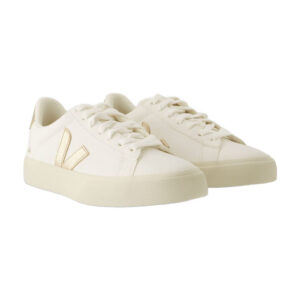 Alternative view of Campo Sneakers Veja Leather White Platine