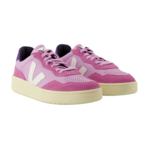 Alternative view of V 90 Sneakers Veja Leather Pink