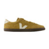 Volley Sneakers Veja Leather Khaki