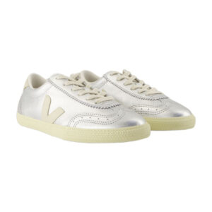 Alternative view of Volley Sneakers Veja Leather Silver