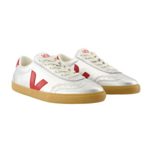 Alternative view of Volley Sneakers Veja Leather Silver