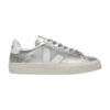 Campo Sneakers In Silver And White Chromefree Leather