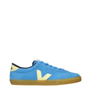 Veja Men's Sneakers Suede Sky Blue/Sole