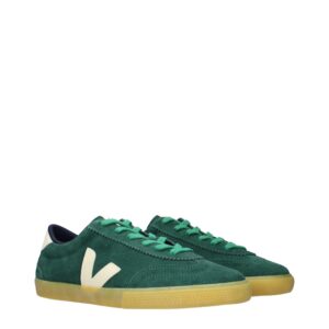 Alternative view of Veja Sneakers Men Suede Green/Light Beige