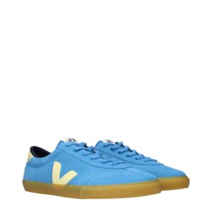 Alternative view of Veja Men's Sneakers Suede Sky Blue/Sole